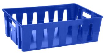 32L hygienic meat and poultry plastic crate