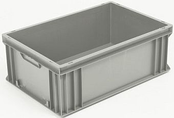 40L solid plastic crate (euro box / euro crate)