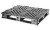 Pallet for versatile uses with heavy duty cruciform perimeter base